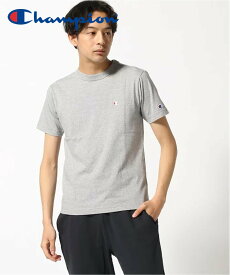 Champion Champion/(M)C3-X352 ショートスリーブTシャツ ハンドサイン トップス カットソー・Tシャツ ホワイト ブラック ネイビー グレー グリーン ブルー