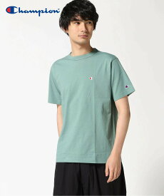 Champion Champion/(M)C3-X352 ショートスリーブTシャツ ハンドサイン トップス カットソー・Tシャツ ホワイト ブラック ネイビー グレー グリーン ブルー