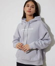 ロゴ入り裏起毛長袖フーディ/WEB限定・ユニセックス