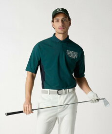 UNITED ARROWS GOLF 【別注】＜TaylorMade*UNITED ARROWS＞ ユニセックス METAL ポロシャツ ユナイテッドアローズ スポーツ・アウトドア用品 ゴルフグッズ ネイビー ホワイト グリーン【送料無料】