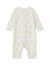 【SALE／20%OFF】gelato pique 【BABY】長袖ロンパース ジェラートピケ マタニティウェア・ベビー用品 ロンパース・カバーオール レッド ベージュ イエロー グレー ホワイト ピンク【送料無料】