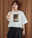 フラワーモチーフTシャツ