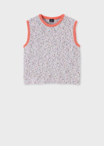 PS Paul Smith �E�B�����Y �R���g���X�g�J���[ �j�b�g�x�X�g �|�[���E�X�~�X �g�b�v�X �j�b�g �O���[���y���������z