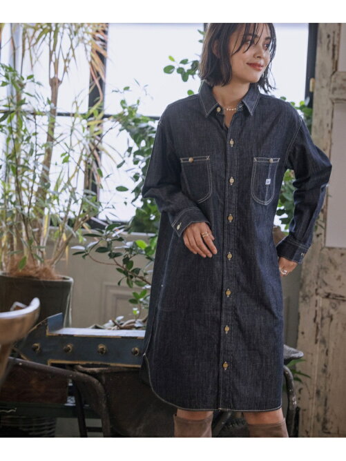 Bayflow Lee リー デニムシャツワンピース Rakuten Fashion 楽天ファッション 旧楽天ブランドアベニュー Dv7277