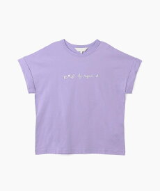 To b. by agnes b. WT13 TS マカロンロゴTシャツ アニエスベー トップス カットソー・Tシャツ レッド【送料無料】