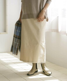 【SALE／60%OFF】URBAN RESEARCH DOORS コーデュロイストレートスカート アーバンリサーチドアーズ スカート その他のスカート ホワイト ベージュ