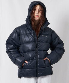 BEN DAVIS / WHITE LABEL 【BEN DAVIS(ベンデイビス)】BD HOODED PUFFER JACKET ナバル ジャケット・アウター ダウンジャケット・ダウンベスト ネイビー ホワイト【送料無料】