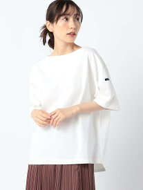 Grand PARK NICOLE 国産デラヴェ天竺半袖Tシャツ ニコル トップス カットソー・Tシャツ ホワイト グレー ネイビー【送料無料】