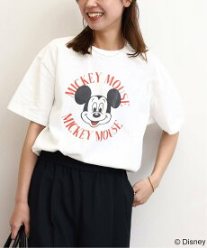 JOURNAL STANDARD relume 《追加》【GOOD ROCK SPEED 】＜MICKEY MOUSE＞TEE:Tシャツ ジャーナル スタンダード レリューム トップス カットソー・Tシャツ ホワイト【送料無料】