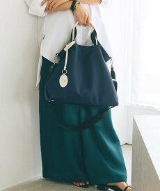 TREASURE TOPKAPI ストライプハンドル ナイロン 2way トート バッグ A4対応 ショルダー 撥水 トプカピ バッグ トートバッグ ブラウン ベージュ ワインレッド ブラック ネイビー【送料無料】