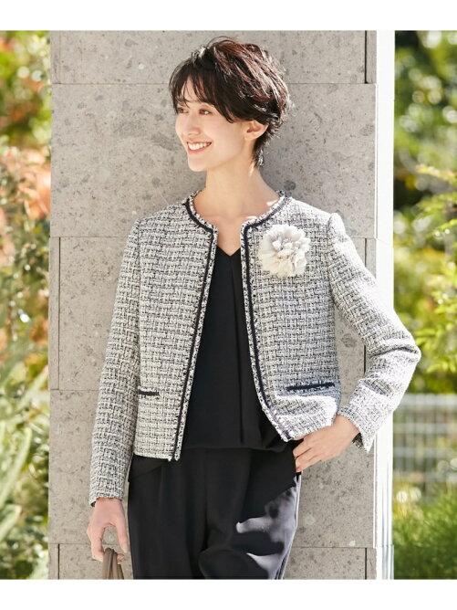 Any Fam セレモニー ファンシーラメツイード ジャケット Rakuten Fashion 楽天ファッション 旧楽天 ブランドアベニュー Cd0279