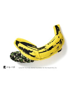 A BATHING APE MEDICOM TOY ANDY WARHOL ABC BANANA CUSHION S A xCVO GCv CeAEG NbVENbVJo[ CG[yz
