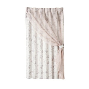 Francfranc �����A �_�u���J�[�e�� H1350×W1000 (���[�X&�h���[�v/����) �t�����t���� �C���e���A�E�����G�� �J�[�e�� �x�[�W���y���������z