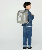 DIESEL DIESEL REFLECTOR VERTICAL LOGO ランドセル シフォン バッグ ランドセル シルバー ゴールド ブラ…
