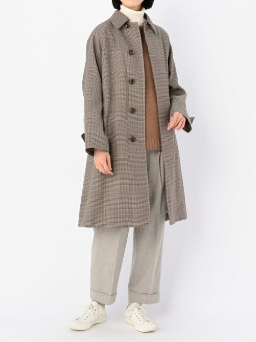 Bshop Orcival 別注 ウールチェック ステンカラーコート Women Rakuten Fashion 楽天ファッション 旧楽天ブランドアベニュー Bp1281 Bshop Orcival 別注 ウールチェック ステンカラーコート Women Rakuten Fashion 楽天ファッション 旧楽天ブランドアベニュー Bp1281