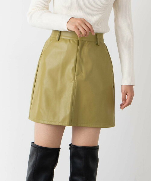 Wego Wego L フェイクレザーミニスカート Rakuten Fashion 楽天ファッション 旧楽天ブランドアベニュー Cc81