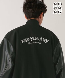 【SALE／37%OFF】AND YUA ANY (K)スタジャン/A グローバルワーク ジャケット・アウター スタジャン・スカジャン ブラック ベージュ