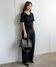 本革ハンドル2wayトートバッグ レディース ナイロン キャンバス