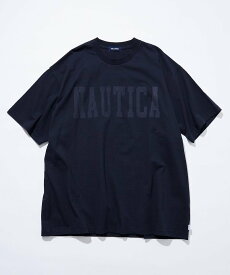 【SALE／10%OFF】NAUTICA Big Logo S/S Tee フリークスストア トップス カットソー・Tシャツ ホワイト グレー ブラック ネイビー【送料無料】