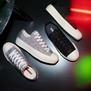 CONVERSE yCONVERSE zALL STAR PLTS GLITTER OX/yRo[X zI[X^[@PLTS@Ob^[@OX@@[Jbg Ro[X V[YEC Xj[J[ ubN Vo[yz