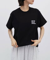 【SALE／20%OFF】ANME ロゴ 刺繍 半袖 Tシャツ ANME アンメ アンドミー トップス カットソー・Tシャツ ブ…