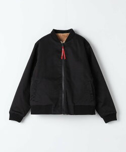 SHIPS Colors SHIPS Colors:90~140cm / {A {}[ WPbg VbvX WPbgEAE^[ MA-1 ubN O[yz