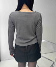 ☆【2026AW】『UVカット/Vネック』レイヤード風カーディガン