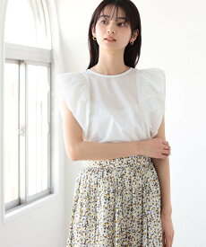 【SALE／50%OFF】BEAMS HEART BEAMS HEART / コットンボイル フレアスリーブ ブラウス ビームス アウトレット トップス シャツ・ブラウス ブラック カーキ