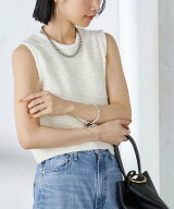 【SALE／50%OFF】SHIPS WOMEN ＜手洗い可能＞バック ジップ ツイード ベスト シップス トップス ベスト・…