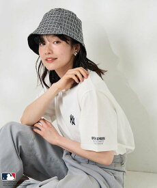 【SALE／55%OFF】FREAK'S STORE MLB ロゴTシャツ 25SS フリークスストア トップス カットソー・Tシャツ グレー ホワイト