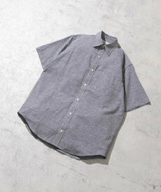 【SALE／30%OFF】URBAN RESEARCH ROSSO 『防シワ』『XLサイズあり』ハイパフォーマンスリネンレギュラー半袖シャツ アーバンリサーチロッソ トップス シャツ・ブラウス ブラック ネイビー カーキグリーン ベージュ ホワイト【送料無料】