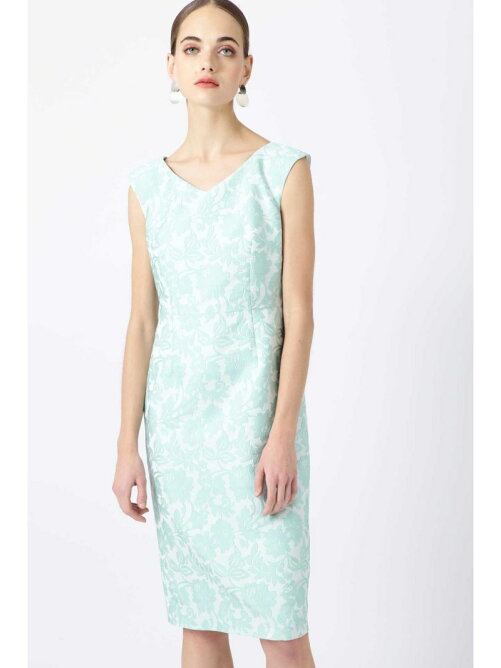 Pinky Dianne フラワークロスジャガードワンピース Rakuten Fashion 楽天ファッション 旧楽天ブランドアベニュー Q57282