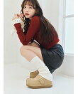 【Lily Bear】ケーブルニットカーディガン
