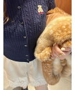 【Lily Bear】ケーブルニットカーディガン