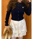 【Lily Bear】ケーブルニットカーディガン