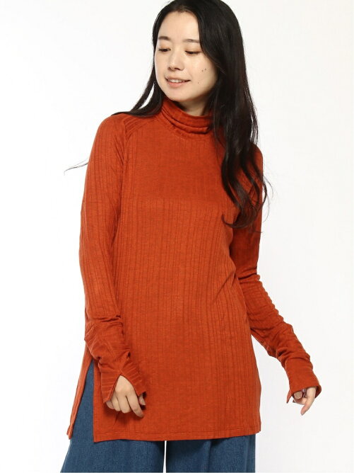 Benetton United Colors Of Benetton W ランダムテレコハイネックロング丈トップス カットソー Rakuten Fashion 楽天ファッション 旧楽天ブランドアベニュー V342