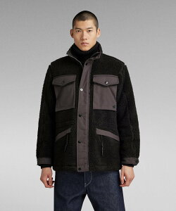 ySALE^50%OFFzG-Star RAW yVbvzFLEECE FIELD JACKET/{At[Xu] W[X^[D WPbgEAE^[ u]EWp[ ubNyz