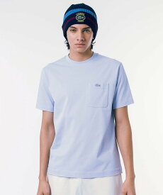 LACOSTE アウトラインクロックポケット半袖Tシャツ ラコステ トップス カットソー・Tシャツ ホワイト ブラック グリーン ネイビー ブルー【送料無料】