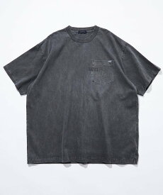 NAUTICA Pigment Dyed Hidden Logo S/S PKT Tee フリークスストア トップス カットソー・Tシャツ グレー ベージュ ブルー ネイビー【送料無料】