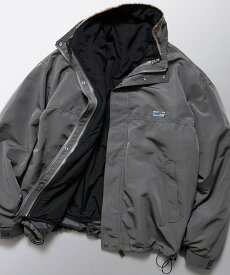 【SALE／10%OFF】FREAK'S STORE リバーシブルライナーセット 4way スタンドカラー ブルゾン / ナイロンフリース ライナーセット / 2枚セット 【限定展開】 25AW フリークスストア ジャケット・アウター ブルゾン・ジャンパー グレー ネイビー グリーン ブラック 【送料無料】