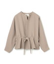 【ロングセラー・新色追加】PORDIC / ドロスト付きノーカラージャケット