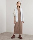 2WAYニットロングワンピース