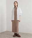 2WAYニットロングワンピース