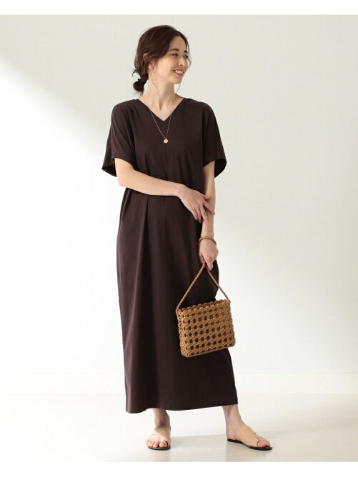 Demi Luxe Beams Aton 別注 スビン Vネックワンピース Rakuten Fashion 楽天ファッション 旧楽天ブランドアベニュー Cu9284