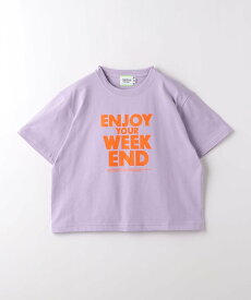 UNITED ARROWS green label relaxing ＜HIGHKING＞TJ エンジョイ Tシャツ 140cm-150cm ユナイテッドアローズ グリーンレーベルリラクシング トップス カットソー・Tシャツ ネイビー パープル【送料無料】