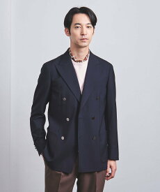 【SALE／40%OFF】UNITED ARROWS トロピカル 6B ダブルブレスト ブレザー S-MODEL ユナイテッドアローズ アウトレット ジャケット・アウター テーラードジャケット・ブレザー ネイビー ベージュ【送料無料】