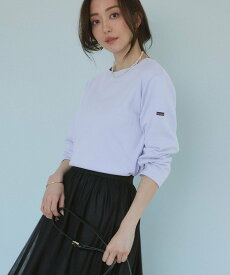 23区 【洗える】Armor-lux バスクシャツ カットソー ニジュウサンク トップス カットソー・Tシャツ ネイビー ホワイト イエロー パープル【送料無料】