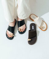 【SALE／25%OFF】EVOL 【ふかふか・柔らかい】リングフラットトングサンダル イーボル シューズ・靴 サン…