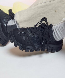 ySALE^4%OFFzMAISON SPECIAL ySPECIAL SHOES FACTORY COLLABORATIONzRattling Sole Sneaker Mule ]XyV V[YEC ~[ ubN zCgyz