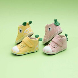 CONVERSE 【CONVERSE 公式】BABY ALL STAR FRUITY V-1 / 【コンバース 公式】ベビー　オールスター　フルーティー　V‐1 コンバース シューズ・靴 スニーカー イエロー【送料無料】